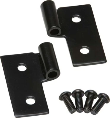 Par de bisagras de puerta inferior 76-06 CJ y Wrangler YJ/TJ Powdercoat B para Jeep CJ/YJ/TJ Foto 1 de 4