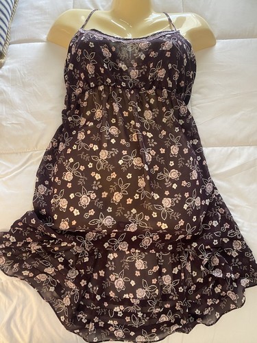 UNDERCOVER Camicia slip abito strato orlo L