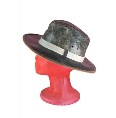 NUEVO SIN ETIQUETAS De Colección Pequeño WILSON'S Western Cuero Genuino Sombrero de Vaquero Unisex Adolescentes Adultos Foto 1 de 4