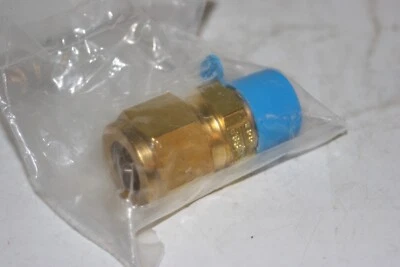 1/2" Tube OD x 3/8" MNPT Brass Male Connector Fitting  SSP DuoLok IBD8MC6 - Image 1 of 2