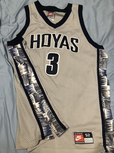 allen iverson georgetown jersey nike