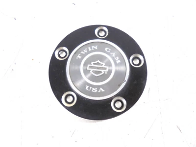 Harley Davidson Dyna Street Bob 2006-2017 2013 FXDB cubierta del motor del lado izquierdo OEM Foto 1 de 4