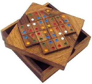 Color Match 12 Teile Brainteaser Puzzle - Bild 1 von 4