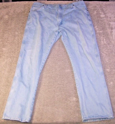 Wrangler Jeans Men's 39X30 (Tag 42X34) Rodeo Cowboy Light Wash Pants 13mwzgh - Image 1 of 4