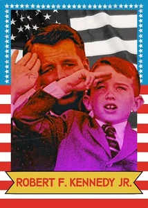 RFK Jr. WWF Style Presidential Candidate Custom Card By MPRINTS - Picture 1 of 2