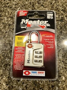 Master Lock Nickle Padlock - USA BRAND New G02 - Picture 1 of 2