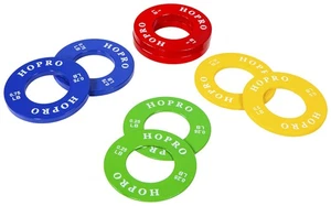 Signature Fitness Olympic Fractional Plates Pair of Each 1/4, 1/2, 3/4, 1 LB ... - Picture 1 of 8