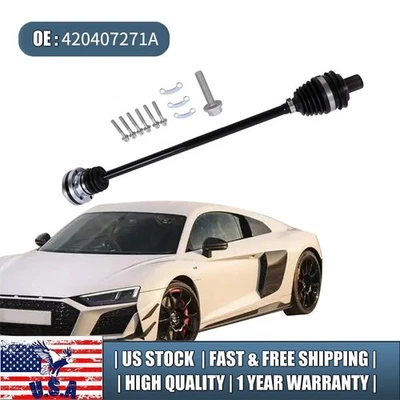 Front Cv Axle Shaft 420407271A for Audi R8 5.2L 4.2L, Lamborghini Gallardo LH/RH - Image 1 of 4