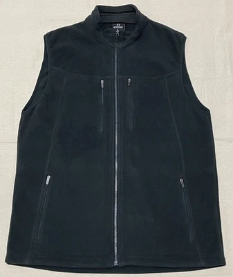 SCOTTeVEST Fireside Fleece Travel Utility 15 Pockets Vest Men’s L Black - SV-FFM - Image 1 of 4