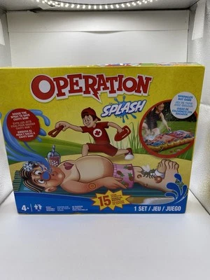 Hasbro Operation Splash Family Game for Your Water Fun Outdoor Game New NIB - Image 1 of 4