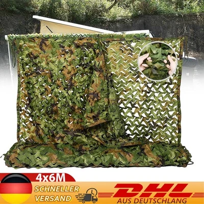 4x6m Camouflage Jagd,Tarnnetz Bundeswehr Armee Army Tarnung Camo~Hunter - Bild 1 von 4