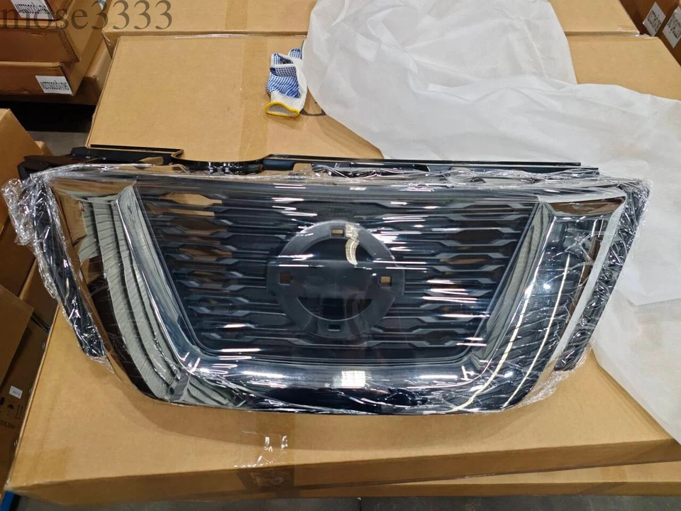 For Nissan Rogue 2017 2018 2020 #NI1200281 Chrome Front Bumper Upper Grille Foto 1 de 4