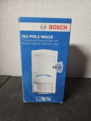 Brand New Bosch ISC-PDL1-WA18 Professional Series TriTech AM Motion Detector - Image 1 of 2