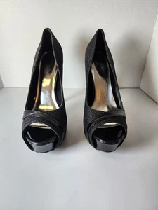 Qupid Glitter Heels Size 10 - Picture 1 of 10