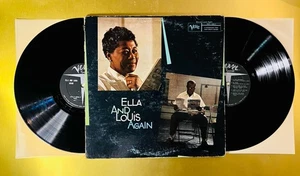 Ella And Louis Again Vinyl 2xLP Verve VG - Picture 1 of 8