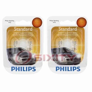 2 pc Philips Interior Door Light Bulbs for Infiniti JX35 QX50 QX56 QX60 hg - Picture 1 of 5