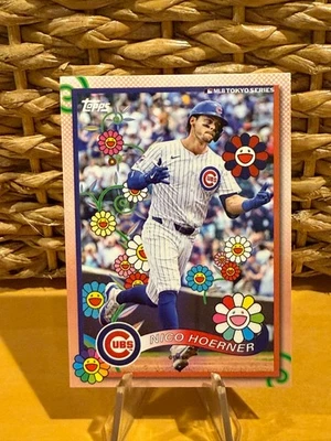 R1 2025 Topps Mlb World Tour Tokyo Series Takashi Murakami Nico Hoerner #8 - Image 1 of 2