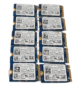 10 disques SSD NVMe PCIe Western Digital SN520 SDAPTUW-256G-1012 70-79 % santé - Photo 1/2