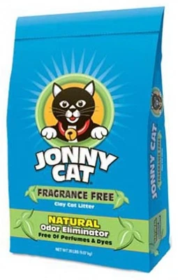 Jonny Cat C60553 No Scent Cat Litter 20 lbs. (Pack of 2)