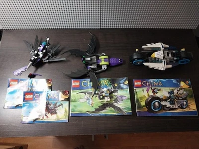Lego 70000 Razcals Glider, 70007 Eglors Bike, 70128 Braptors Striker. Incomplete - Image 1 of 4
