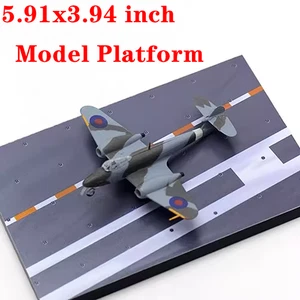 Carro armato da caccia 5,9 x 3,9 pollici portaerei elicottero modello piattaforma legno - Foto 1 di 25