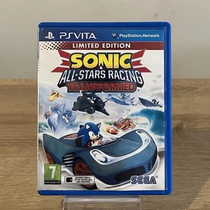 Sonic & All-Stars Racing Transformed Limited Edition Sony PS Vita NEAR MINT - Picture 1 of 5