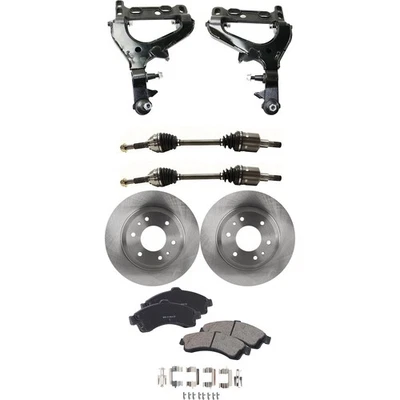 Kit de brazo de control para Isuzu Ascender Buick Rainier 2004-2005 delantero L & R inferior 4x4 Foto 1 de 4