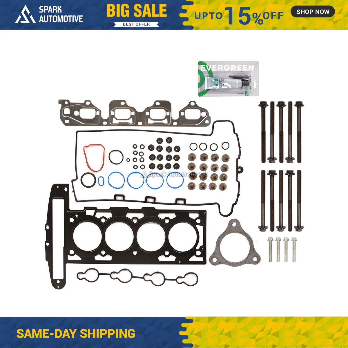 Juego De Pernos Y Junta De Culata Para Chevrolet Cobalt