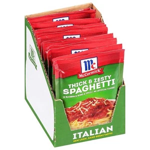 Mccormick Dicke Pikante Spaghetti Sauce Gewürzmischung 12er Pack 1,37 Unze - Bild 1 von 8