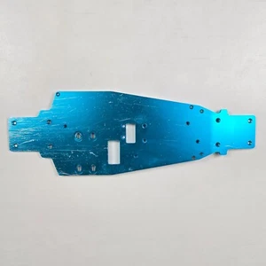 Chasis principal Hong Nor C-4 Ultra GT 1:8 de colección azul OFNA usado usado en excelente estado - Imagen 1 de 7