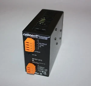 Fuente de alimentación Weidmuller 991937-2412 DC-DC 12V@3A 24V IN DIN montaje en riel - Imagen 1 de 1