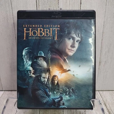 The Hobbit An Unexpected Journey Blu-ray DVD 2012 - Extended Edition - Image 1 of 4