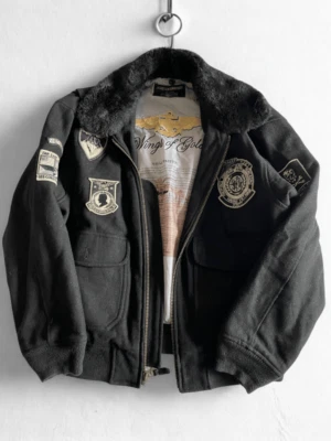 Schott Bros U.S Navy Wings Of Gold G1 Flight Jacket Top gun style - Image 1 of 4