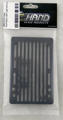 Roof Rack w/Light Set & Ladder for Axial SCX24 Jeep Wrangler- CCHand #VVV-C1044 - Image 1 of 2