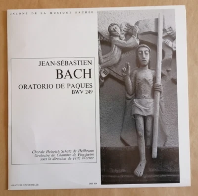 J-S BACH : Oratorio de Paques BWV 249 LP 33T Jalons Musique Sacrée JMS 804 - Photo 1/2