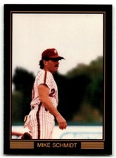 1989 BASEBALLS HOTTEST STARS (UNLICENSED) MIKE SCHMIDT PHILADELPHIA PHILLIES #7