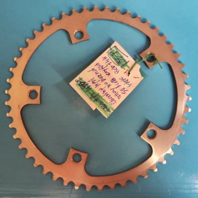 ПЕРЕДНЯЯ ЗВЕЗДОЧКА ИЗ ЛЕГКОГО СПЛАВА 50 ЗУБЬЕВ 144 BCD ПОЛЕЗНАЯ CORONA GUARNITURA - Изображение 1 из 4