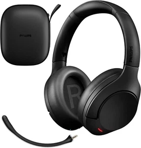Philips TAH8507 Wireless BT Headphones Noise Cancelling w/ removable Mic - Zdjęcie 1 z 6