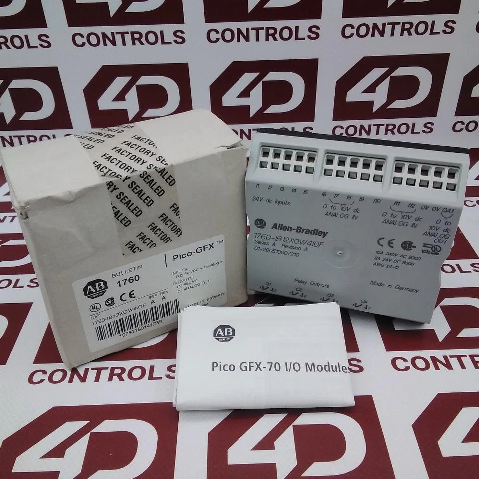 1760-IB12XOW4IOF | Allen Bradley, Opened (NSO), Ser A - Image 1 of 1