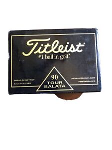 titleist 90 tour balata golf balls