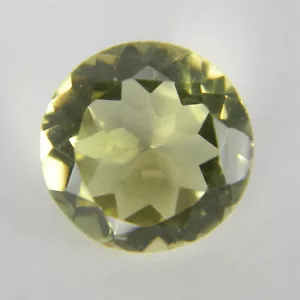 Piedras preciosas facetadas de cuarzo natural limón de 5,175 quilates LQZ03 - Imagen 1 de 2