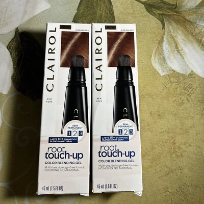 Gel mezclador de colores de retoque de raíces CLAIROL - 1,5 fl oz rojo castaño rojizo 2 piezas Foto 1 de 4