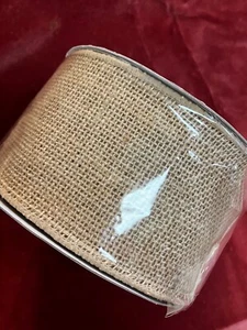 New Roll of Burlap ribbon - Picture 1 of 5