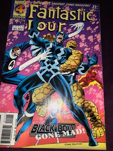 Fantastic Four  #411, Marvel comics, April  1996  w sheet & board "BLACK BOLT" - Picture 1 of 5