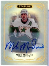 2019-20 Upper Deck Stature Autographs #93 Mike Modano AUTO - Dallas Stars