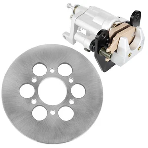 Rear Brake Caliper And Disc Rotor W/Pad for Yamaha Rhino 660 YXR660 4X4 2004-07 - Picture 1 of 1