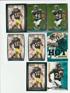 (8) card 2013 Denard Robinson RC lot, Michigan Wolverines legend - Picture 1 of 1