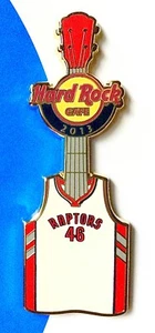 2013 HARD ROCK CAFE TORONTO RAPTORS NBA JERSEY GUITAR SERIES LE PIN - Bild 1 von 1