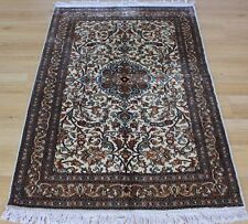Oriental Persian Kashmir Rug Hand Knotted Silk Rug Carpet,Room Floor Area Decor