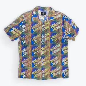 Brand New Mens Volcom Fergadelic Woven Short Sleeve Multicolor Size Medium - Picture 1 of 1